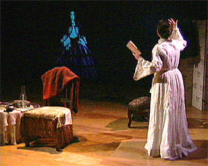 EBB appears dressed as she was in the Rome 1860 Alessandri photograph.